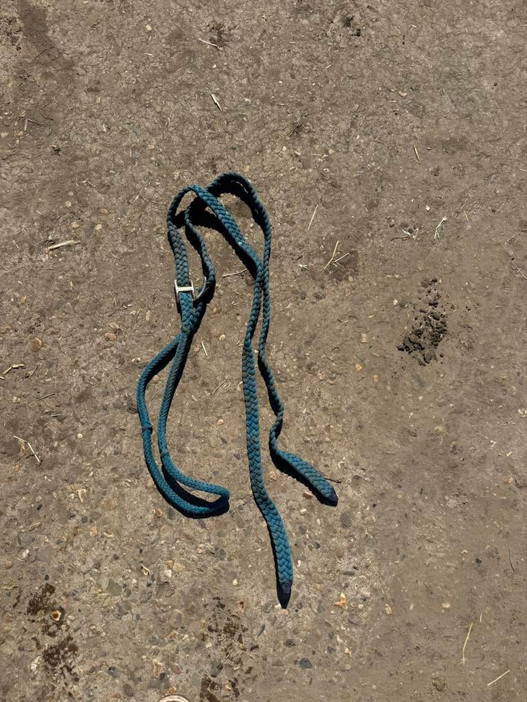 Barrel teugels blauw, Animaux & Accessoires, Chevaux & Poneys | Brides & Harnachement, Enlèvement