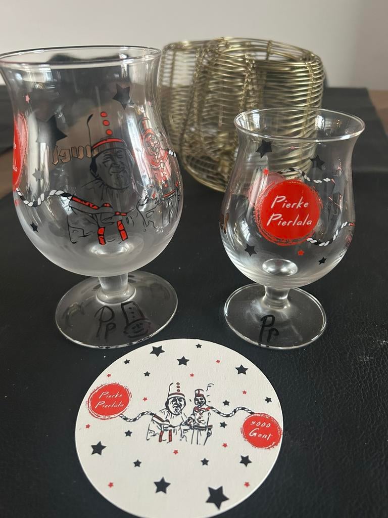 Duvel pierke glazen, Ophalen of Verzenden, Zo goed als nieuw