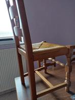 Chaises bois paille 60 euros, Autres couleurs, Enlèvement, Bois, Salle à manger