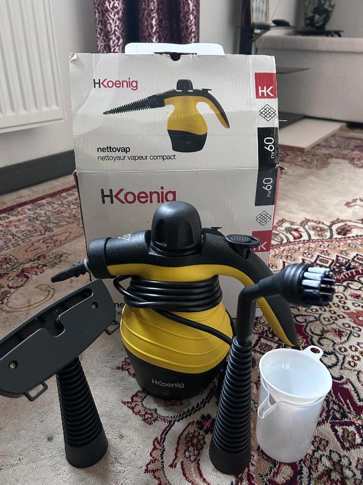 Nettoyeur vapeur à main .Koenig, Electroménager, Vapeurs, Comme neuf, Nettoyeur à vapeur, Enlèvement