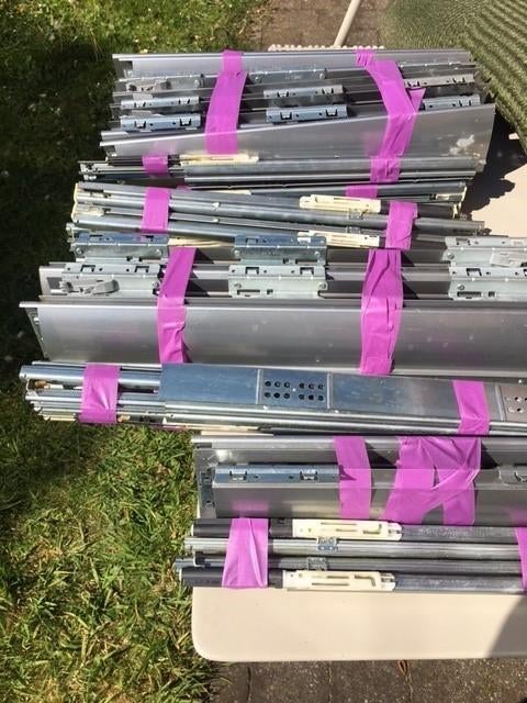 ladegelijders meubelbeslag soft close, Huis en Inrichting, Ophalen of Verzenden, Zo goed als nieuw