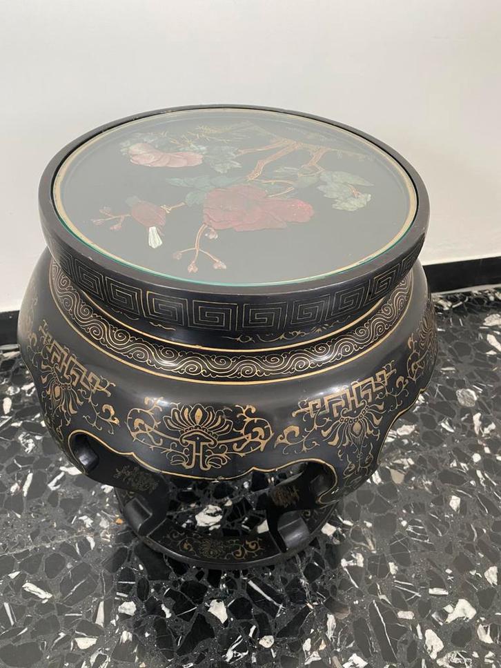 Vintage Chinees bijzettafeltje, Antiek en Kunst, Kunst | Niet-Westerse kunst, Ophalen