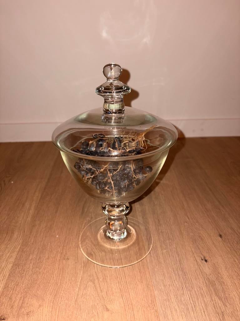 Glazen vaas, Ophalen of Verzenden, Zo goed als nieuw