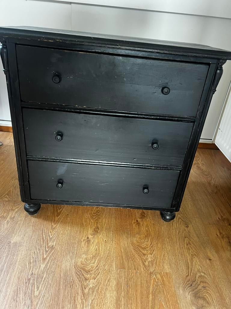 Armoires en pin à trois tiroirs, Maison & Meubles, Enlèvement, Utilisé