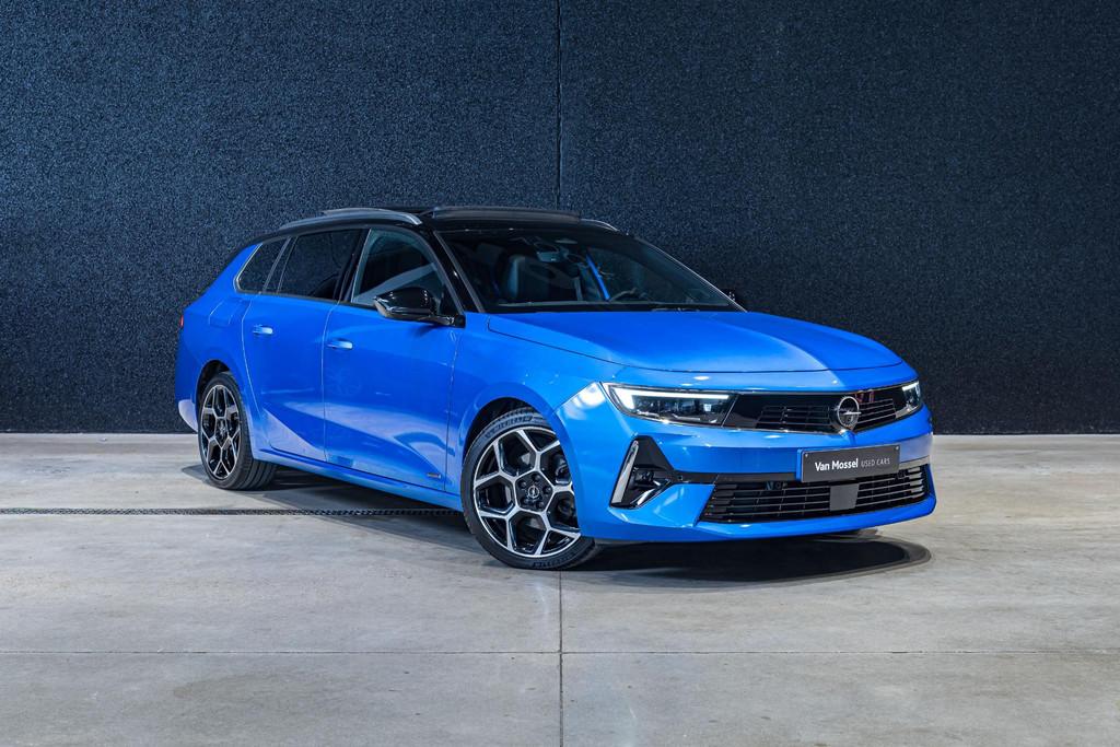 Opel Astra Sports Tourer 1.2 Turbo 96kW S/S Ultimate Auto EC, Auto's, Gebruikt, Blauw, 5 deurs, 1200 cc