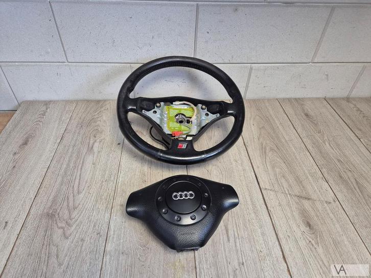 Audi A4 S4 b5 A6 S6 c5 stuur met airbag 4a0419091ad €100, Auto-onderdelen, Besturing, Audi, Gebruikt, Ophalen of Verzenden