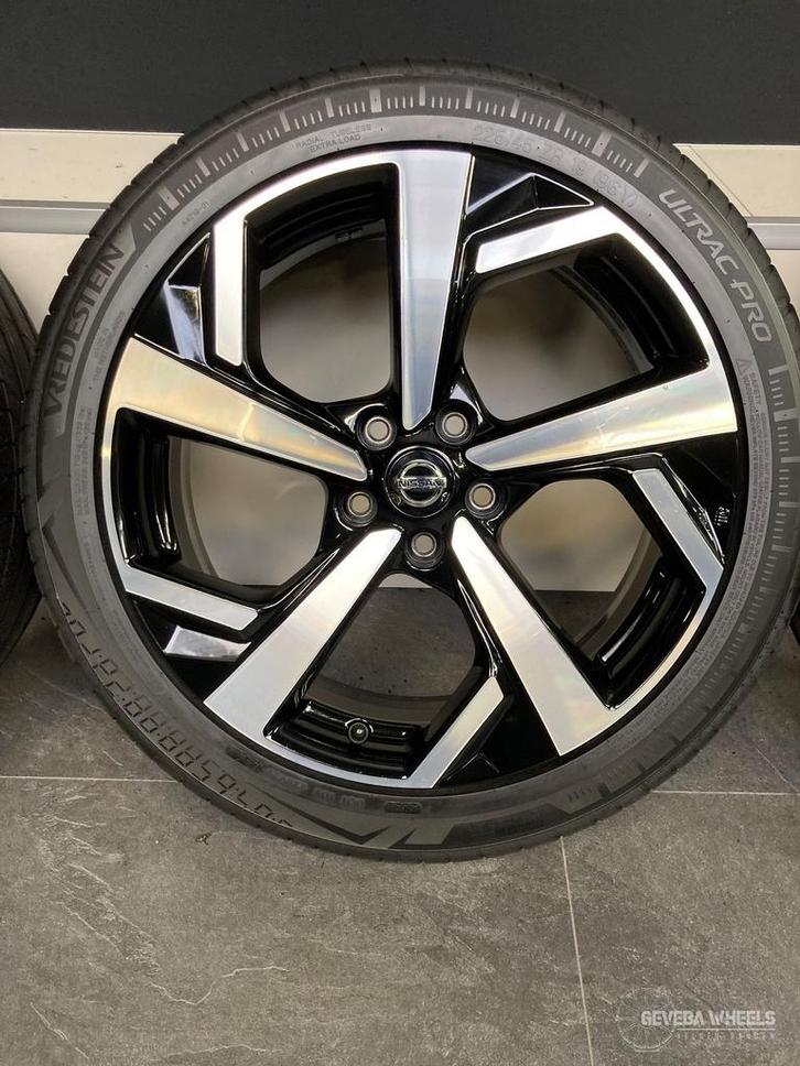 19” originele Nissan Qashqai J10 J11 Tekna velgen + banden, Auto-onderdelen, Banden en Velgen, Banden en Velgen, Zomerbanden, 19 inch