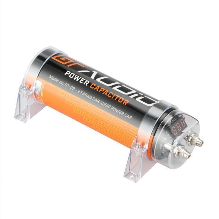 BASSFACE GT-AUDIO GT-C2 Quqlity condensator 2Farad Power Cap, Autos : Divers, Haut-parleurs voiture