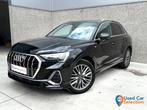 Audi Q3 35TFSI S Line S tronic/ ACC/ Camera/ 12m Garantie, 1498 cc, 4 cilinders, Zwart, Bedrijf
