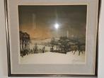 Litho van Valerius de Saedeleer / Hebbeling., Antiek en Kunst, Ophalen