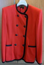 Blazer Escada Margaretha Ley Vintage, Vêtements | Femmes, Vestes & Costumes, Comme neuf, Taille 38/40 (M), Escada, Rouge
