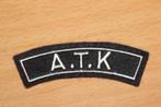 ABL "Patch de fonction en unité "ATK"", Emblème ou Badge, Armée de terre, Envoi