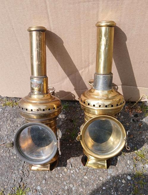 Antieke olielampjes en oliebrandertje, Antiek en Kunst, Antiek | Brons en Koper, Koper, Ophalen of Verzenden