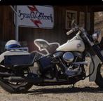 Harley Davidson police panhead knucklehead koffers (bod), Motoren, Verzenden, Gebruikt