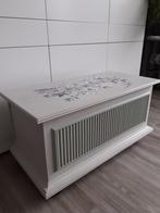 Koffer upcycled kleur wintergrijs, Huis en Inrichting, Ophalen, Zo goed als nieuw