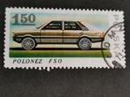 Polen 1978 - vintage auto Polonez - Poolse autoindustrie, Ophalen of Verzenden, Polen, Gestempeld