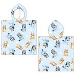 Bluey en Bingo Badponcho - Sneldrogend, Kinderen en Baby's, Kinderkleding | Kinder-zwemkleding, Jongen of Meisje, One size, Nieuw