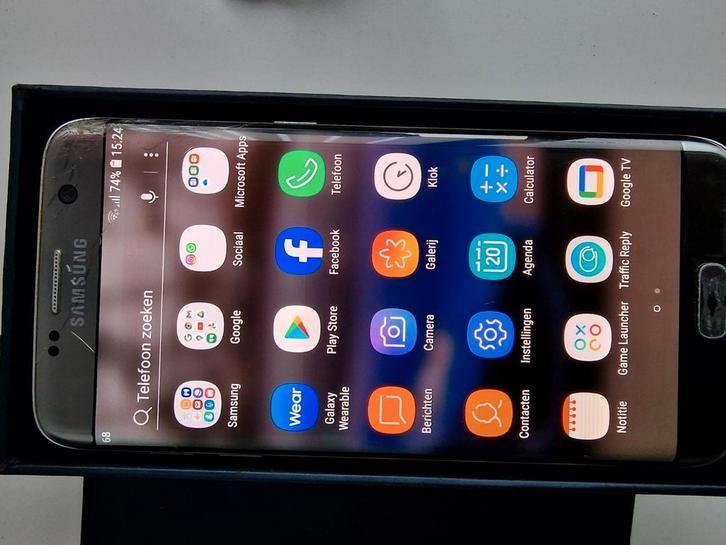 Samsung galaxy S7 edge, Telecommunicatie, Mobiele telefoons | Samsung, Zo goed als nieuw, Ophalen