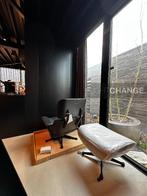 Vitra Lounge Chair + Ottoman volledig zwart NIEUW in doos, Huis en Inrichting, Ophalen, Metaal, Zwart, High-end Furniture