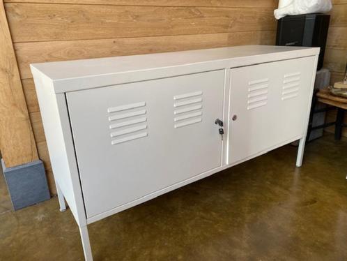kast, Huis en Inrichting, Kasten | Dressoirs, Gebruikt, 100 tot 150 cm, 25 tot 50 cm, Met deur(en), Metaal, Ophalen