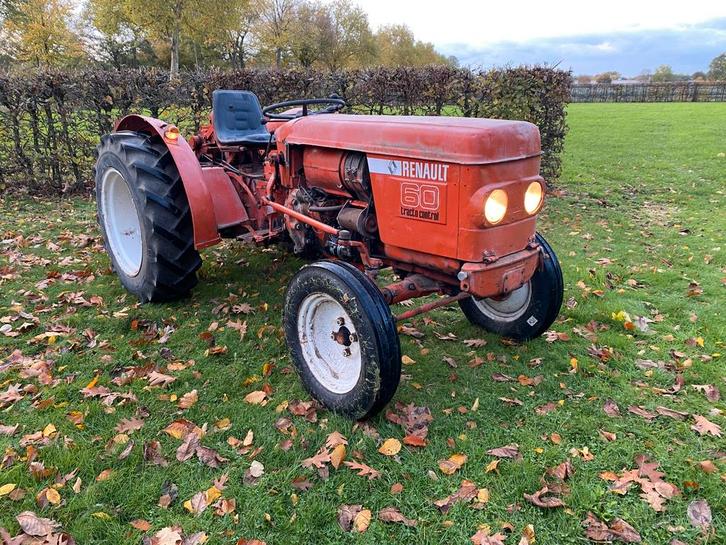 Te koop: Renault 60 smalspoor, Zakelijke goederen, Landbouw | Tractoren, Renault, tot 80 Pk, Oldtimer, Ophalen