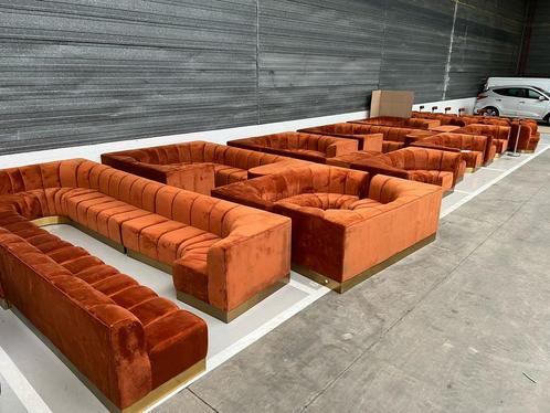Prachtig groot lot velvet fauteuils, Huis en Inrichting, Fauteuils, Gebruikt, Stof, Ophalen
