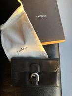 DELVAUX BRILLANT PORTEMONNEE, Enlèvement, Utilisé, Noir, Cuir