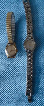 Lot van 2 Antieke Dameshorloges" in goede staat  !, Montre-bracelet, Autres marques, Enlèvement ou Envoi, Avec bracelet