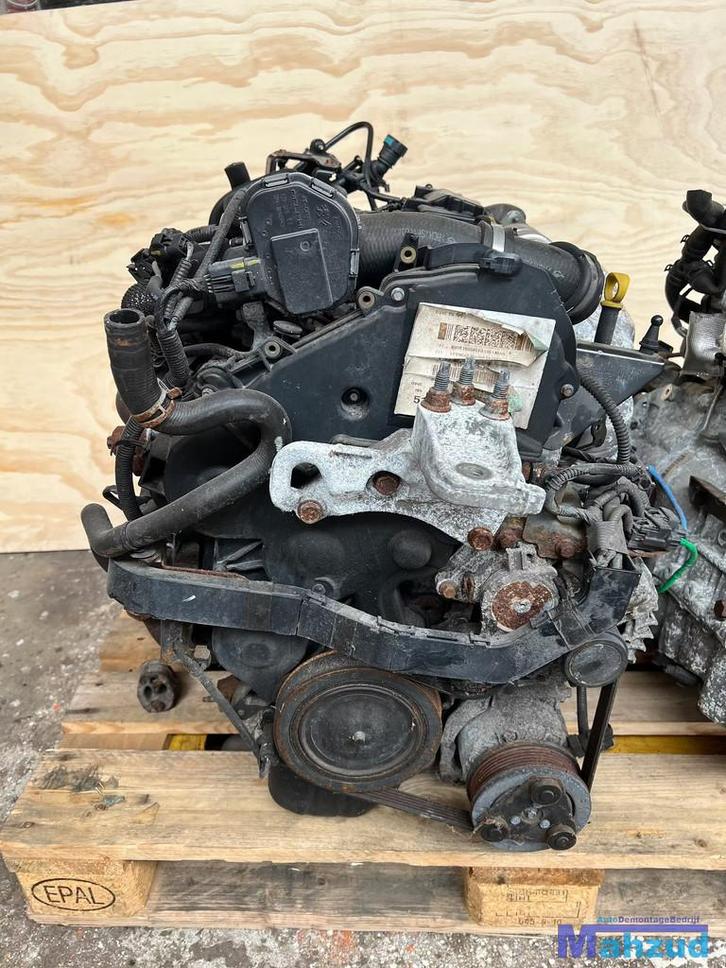 FORD FIESTA 6 1.4 TDCI Motorblok motor KVJA MOTEUR, Auto-onderdelen, Motor en Toebehoren, Ford, Gebruikt