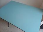 Tafel/bureau blad formica - frame galvanitas (b68-h75-l100), Huis en Inrichting, Ophalen