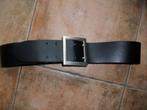 Brede zwarte riem, 95 cm, in goede staat, Kleding | Dames, Riemen en Ceinturen, Ophalen of Verzenden, Zo goed als nieuw
