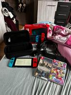 Nintendo Switch, Met games, Met 2 controllers, Zo goed als nieuw, Switch OLED