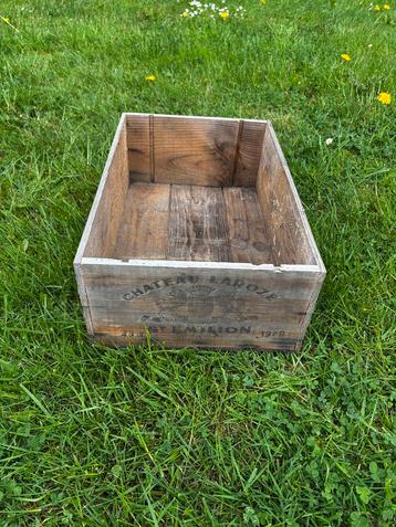 Coffret à vin St Emilion, Enlèvement, Utilisé