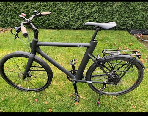 Cowboy C3 met verhoogd stuur en bagagedrager, Fietsen en Brommers, Fietsen | Heren | Sportfietsen en Toerfietsen, Zo goed als nieuw