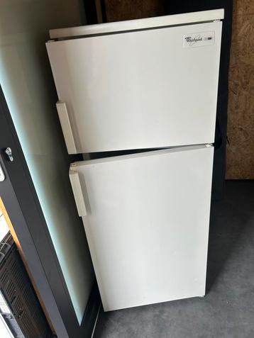 Whirlpool koelvriescombinatie, Elektronische apparatuur, Koelkasten en IJskasten, Ophalen, 150 tot 200 liter, Gebruikt, 120 tot 140 cm