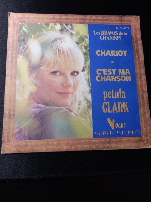 Petula Clark ‎– Chariot " Popcorn Français ", Cd's en Dvd's, Vinyl Singles, Zo goed als nieuw, Single, Pop, 7 inch, Ophalen of Verzenden