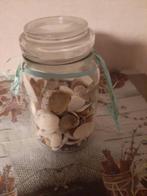 Pot met schelpen, Huis en Inrichting, Woonaccessoires | Stolpen, Ophalen, Zo goed als nieuw