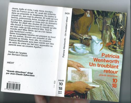 Patricia Wentworth: Een verontrustende terugkeer, Boeken, Detectives, Gelezen, Ophalen of Verzenden