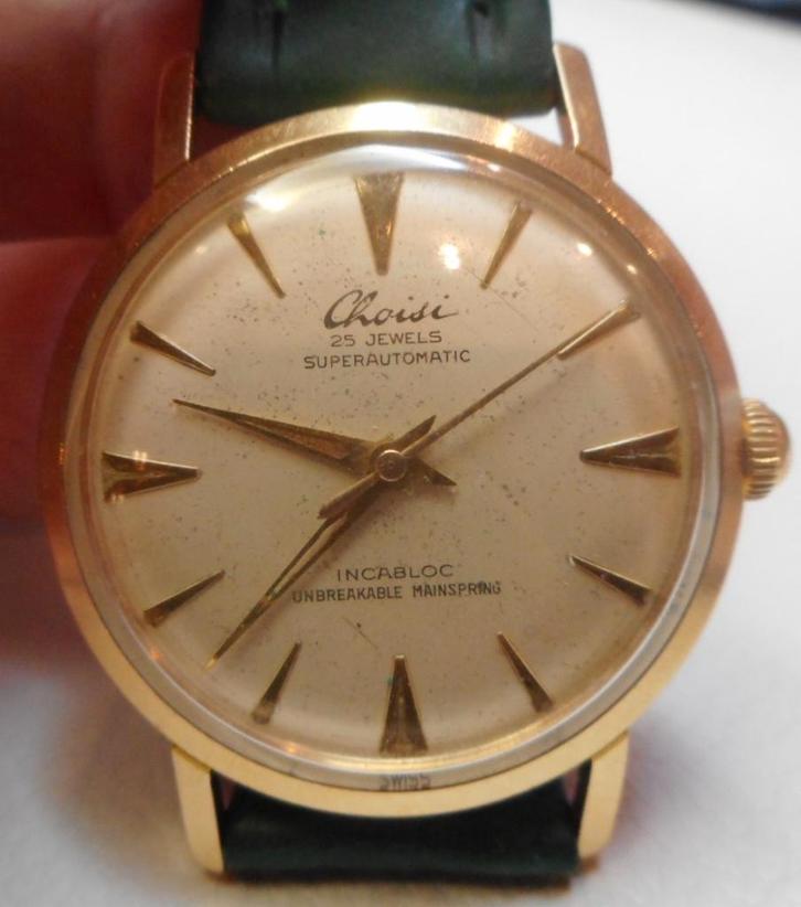 40) Choisi automatique vintage, Bijoux, Sacs & Beauté, Pierres précieuses, Utilisé, Enlèvement ou Envoi