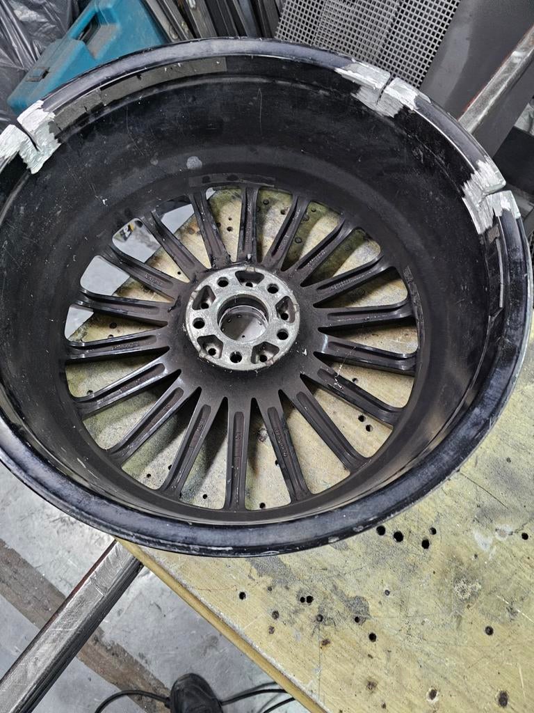 Réparation  jante fissuré  ou griffer, Enlèvement ou Envoi