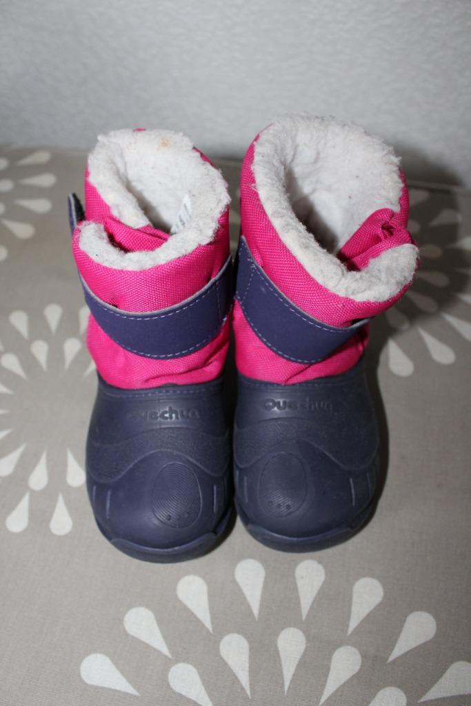 bottes de neige quechua pointure 24/25, Enlèvement ou Envoi, Utilisé, Bottes