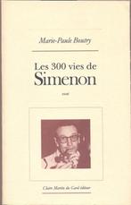 Marie-Paule Boutry == Les 300 vies de Simenon, Ophalen of Verzenden, Zo goed als nieuw