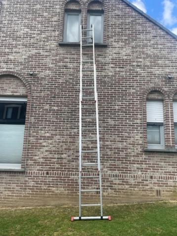 Altrex ladder 2x10/1x9 * 2,9m - 6,94m (ZEMST centrum) beschikbaar voor biedingen