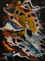 Serie nr. 2 over abstracte schilderijen, door Joky Kamo, Antiek en Kunst, Kunst | Schilderijen | Modern, Ophalen
