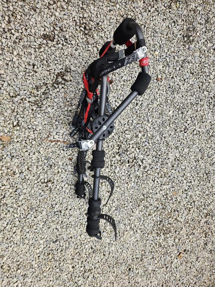 Fietsdrager voor 3 fietsen – Hangsysteem op koffer – Type A0, Auto diversen, Fietsendragers, Zo goed als nieuw, Fietsendrager-accessoire