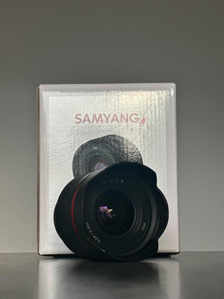 Samyang AF 12mm F2 X Fujifilm, Audio, Tv en Foto, Foto | Lenzen en Objectieven, Zo goed als nieuw, Groothoeklens, Ophalen
