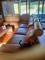 Lederen hoekzetel, Huis en Inrichting, Fauteuils, Ophalen