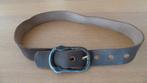 Lederen riem ** 80 cm - nr. 6, Bruin, Minder dan 95 cm, Ophalen of Verzenden, Riem of Ceintuur