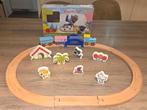 Woezel en Pip 21 delige houten treinset, Kinderen en Baby's, Ophalen