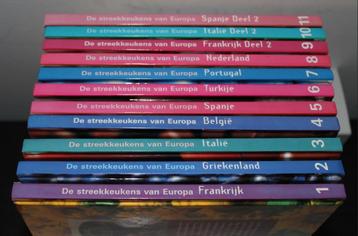 DE STREEKKEUKENS VAN EUROPA (complete serie) beschikbaar voor biedingen
